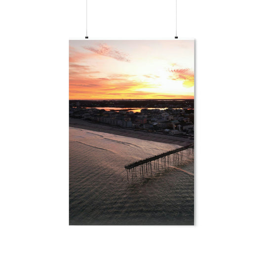 Fire in the sky- Premium Matte Vertical Posters